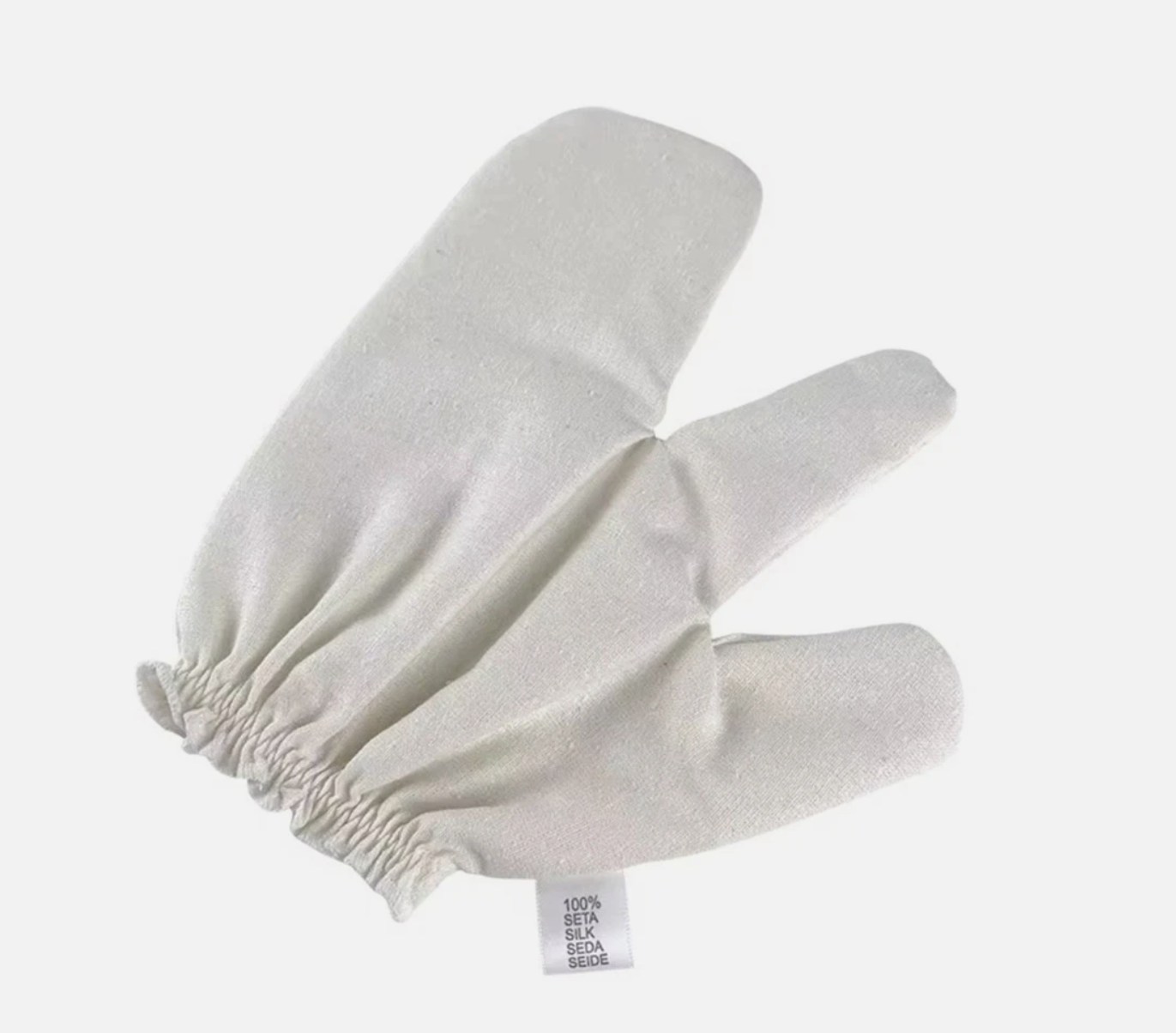Raw Silk Exfoliating Glove