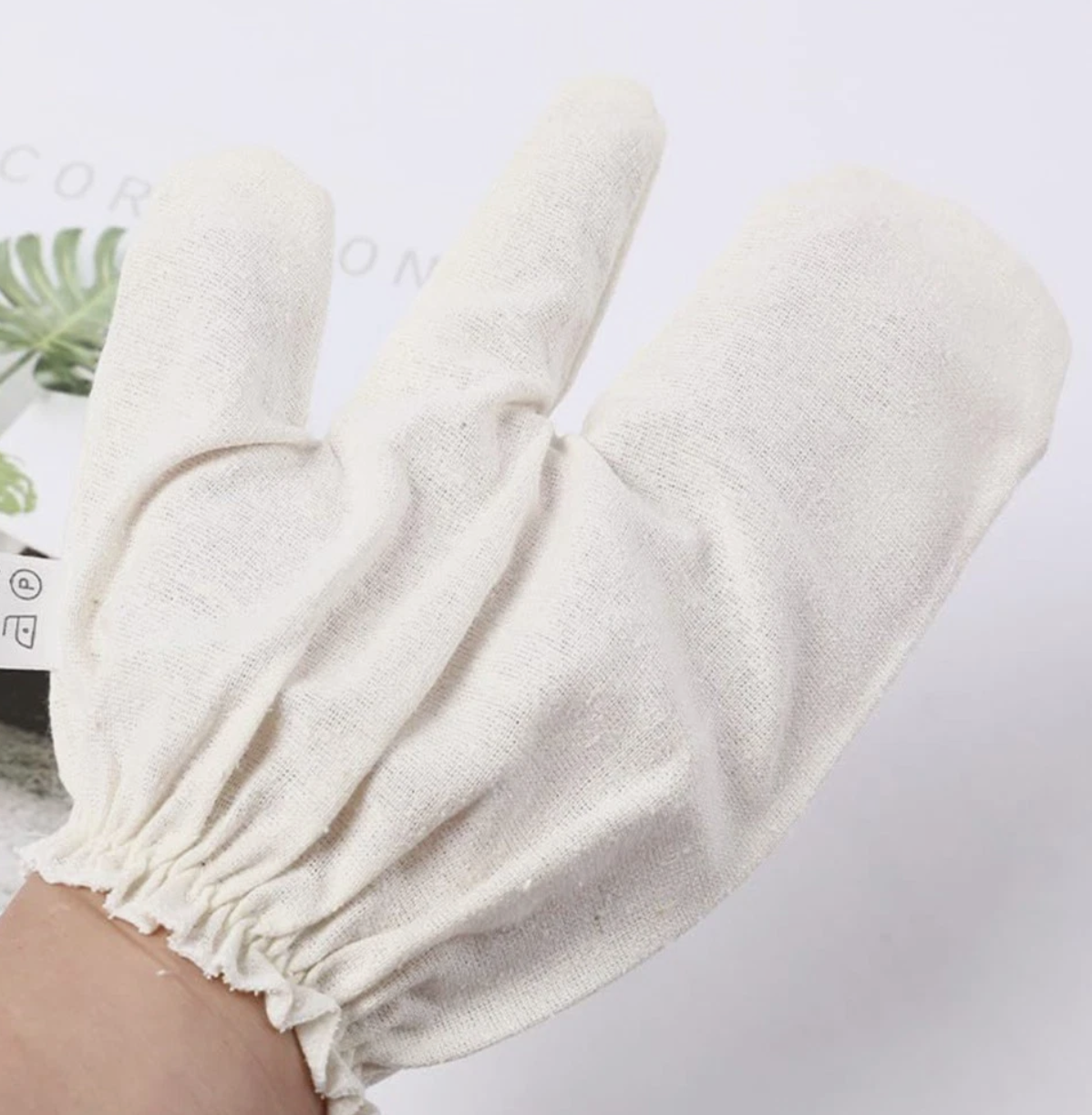 Raw Silk Exfoliating Glove